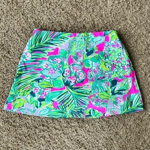 Lilly Pulitzer Early Bloomer Madison Skort, Size S, NWT
